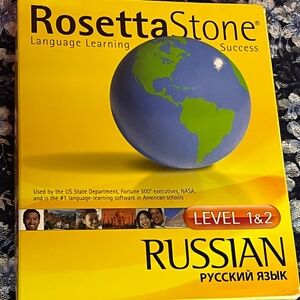 Rosetta Stone Russian Levels 1 & 2 BN!!